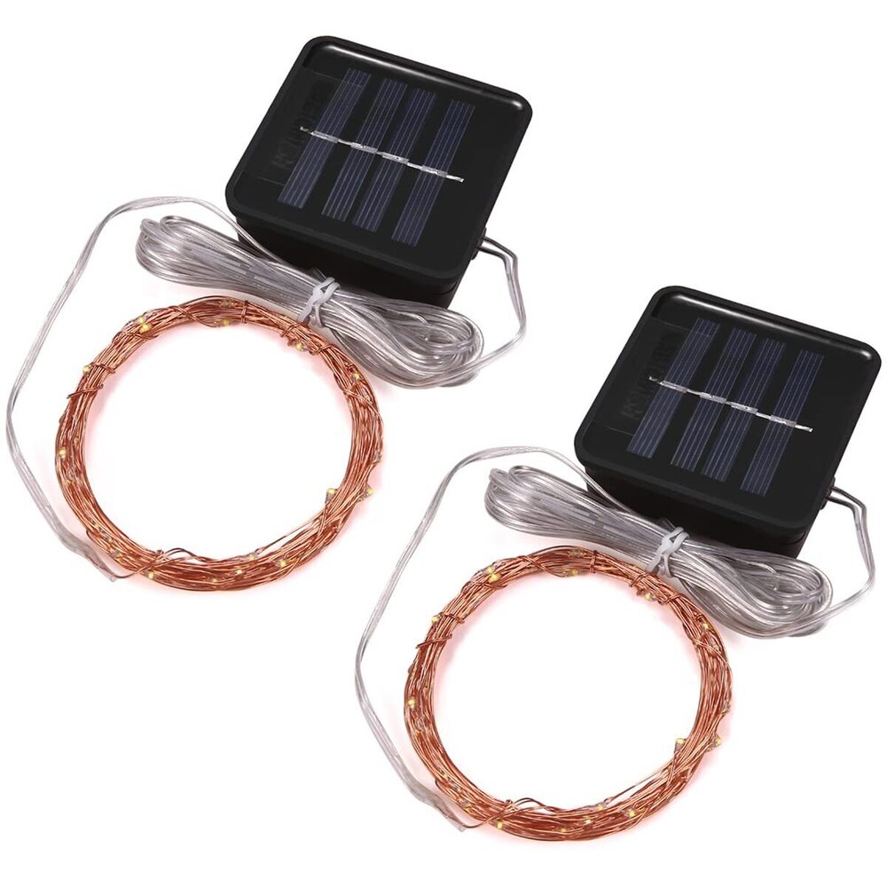 Solar Mini Teeny Tiny Lights,Starry String Light for Garden